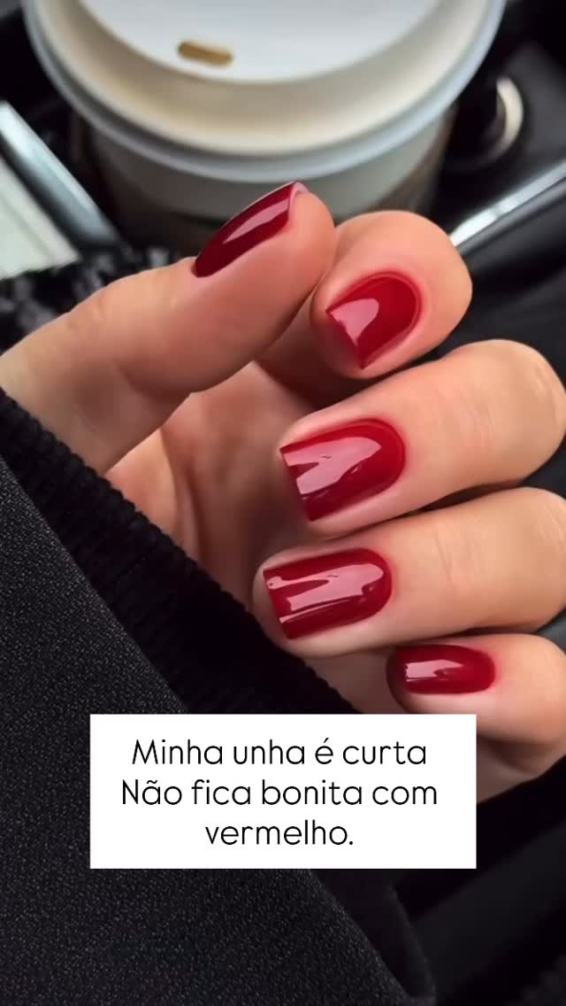 Esmaltação feita na Esmalteria Nature